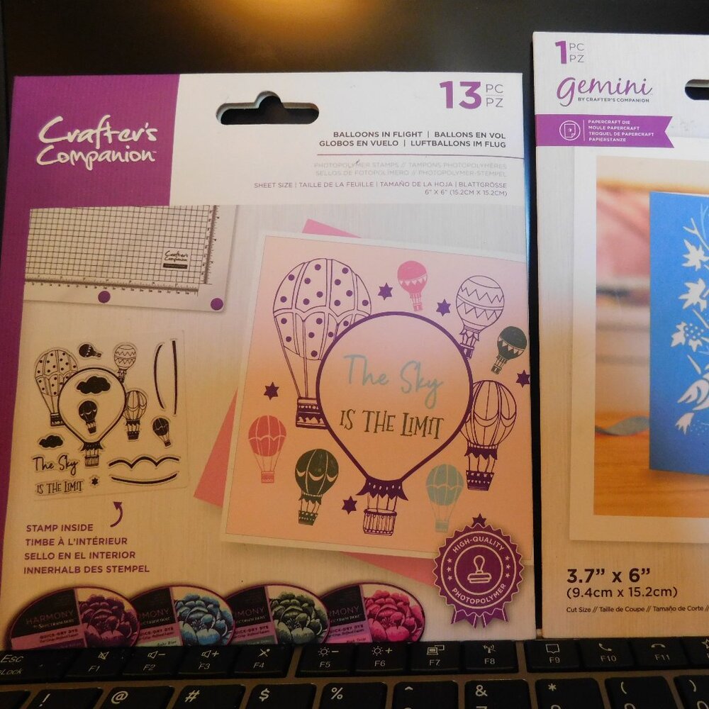 Crafters Companion dies and stamps